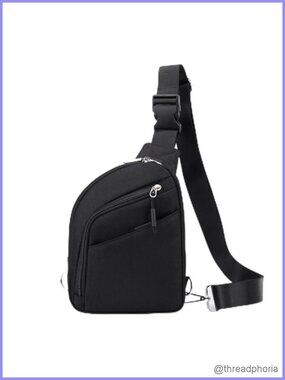 Unisex Anti-Theft RFID Crossbody Sling Shoulder Bag Oxford Travel Commute Daily